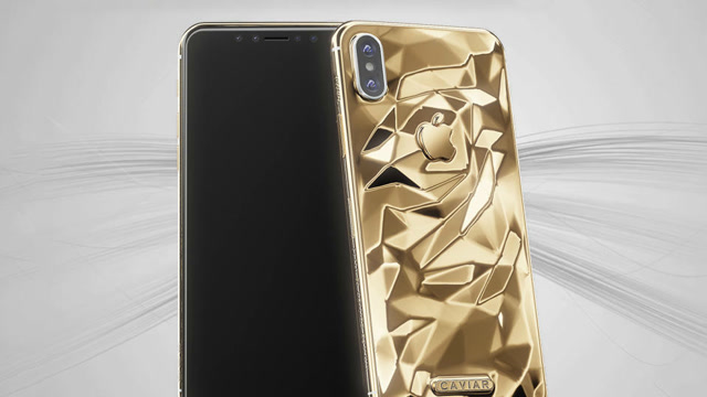 土豪金算个鸡儿! 俄罗斯厂商推出液体黄金版iphonex