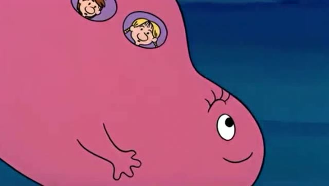 《巴巴爸爸》变身潜水艇带孩子们,看海底的各种鱼真开心