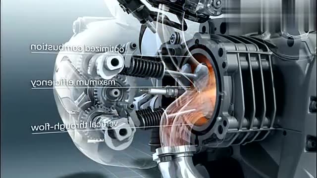 用动画演示来告诉你,德国的发动机为什么好,不服不行!