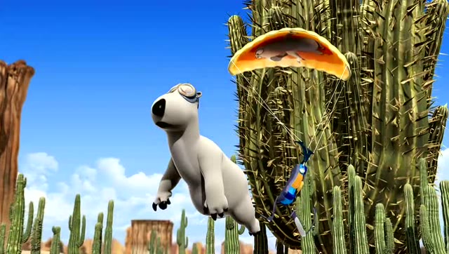 倒霉熊,这下是真的全身心投入到仙人掌事业了.