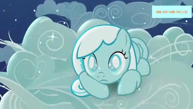 小马宝莉,可爱的冰雪公主,看到一块大水晶