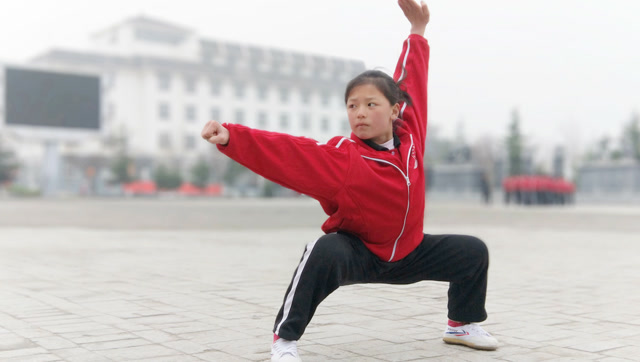少林塔沟武校:颜值不逊于明星且武艺高强,这样的女孩太少见了!