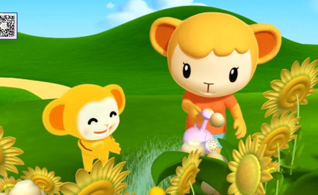 萌宝乐园节约用水的威威