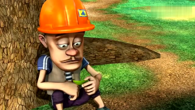 熊二突然冲出来抢走了剪纸,光头强欲哭无泪啊!