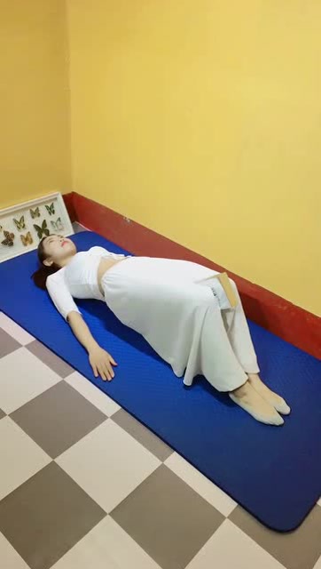 瑜伽:产后收会阴,还可以收胯宽哦