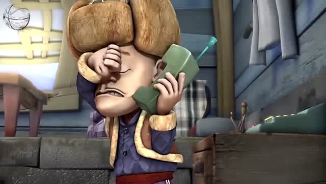 熊出没:是谁在和光头强通电话,他会如此伤心