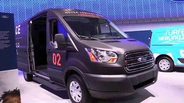 2018款福特全顺350货运车-外观和内饰鉴赏