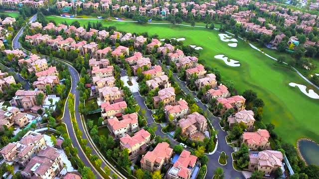 麓山国际社区航拍展示