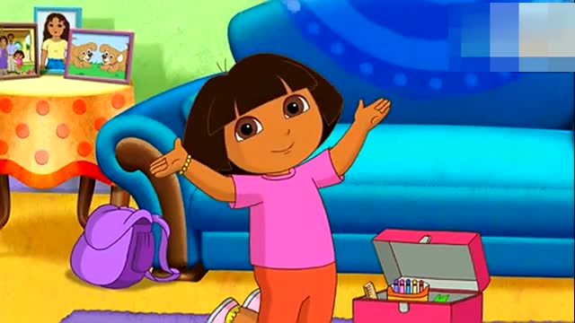 爱探险的朵拉第七季:今天开父亲节派对,朵拉和妈妈做特殊的礼物