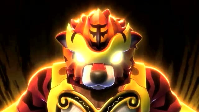 新的五灵锁终于成功了!猪猪侠变身成为全新铁拳虎