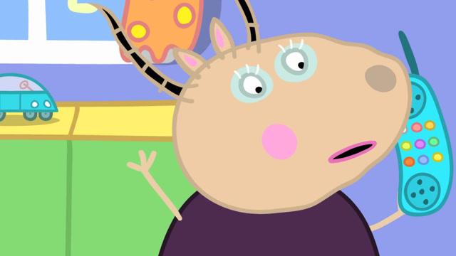 羚羊夫人打电话给棕熊医生,因为佩德罗咳嗽了