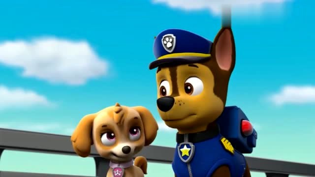 汪汪队大立功:是什么事情让天天和阿奇笑的这么开心呢?