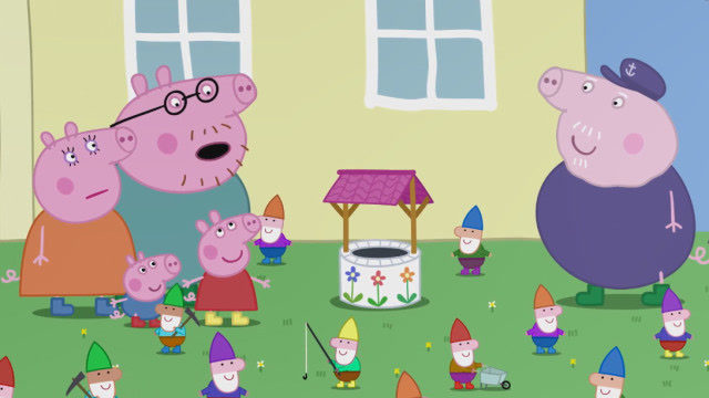 猪妈妈:慢羊羊老师来家里做客,佩奇请慢羊羊老师吃草莓!