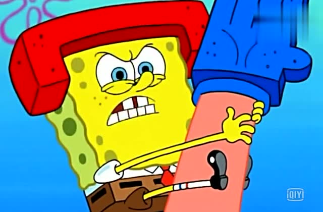 派大星成为了空手道高手以后,什么都想劈,连小孩子也不放过