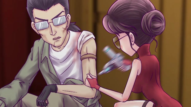 火线传奇:兰不知道面前这人就是丧尸母体,还笑脸盈盈的为他止血!