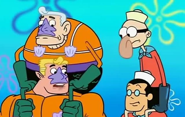 海超人与大洋游侠遇见年轻时的自己,帅气勇敢