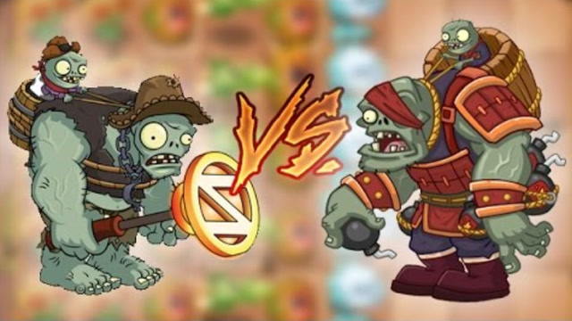 植物大战僵尸:巨人僵尸 vs 功夫僵王,请开始你们的表演