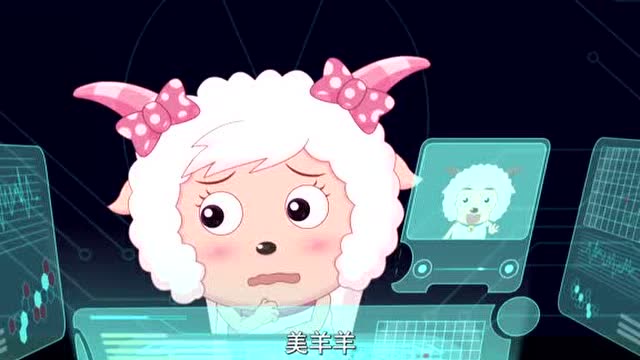 嘻哈闯世界:村长要求美羊羊的霹雳号做火车头带领大家