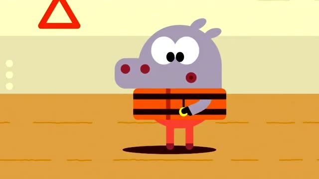 嗨道奇:罗利怎么那么不听话,你这样会吓到别的动物的!