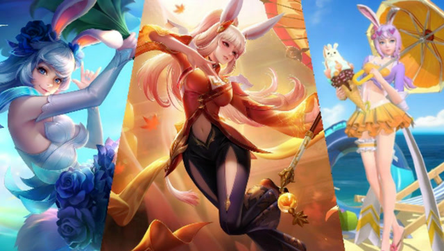 王者荣耀公孙离新皮肤蜜橘之夏效果展示,限定皮肤果然很帅