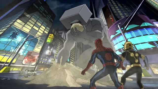 《蜘蛛趣事》砖头侠初展神威,就把沙人直接吃了!