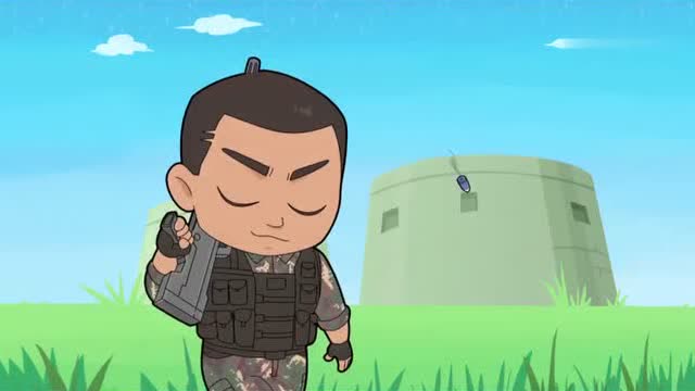 《聪明的顺溜》兵在做梦梦见自己得了勋章!被高超一脚放过去