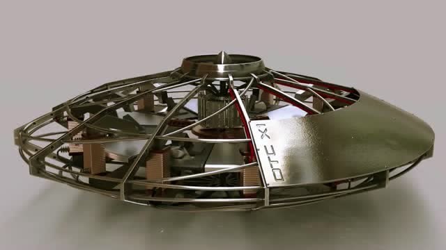 黑科技特斯拉飞碟,内部是这样的,飞起来的原理是什么呢?