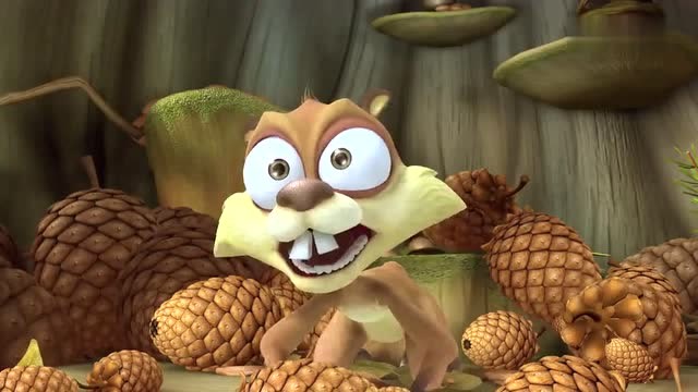 肥波基因突变成了怪物,可把蹦蹦给吓坏了啊