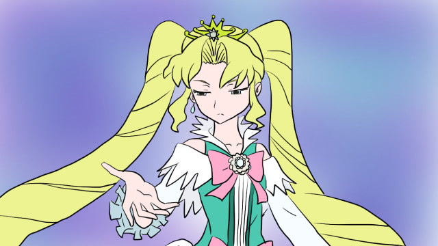 巴啦啦小魔仙之美丽的彩俐公主儿童卡通简笔画