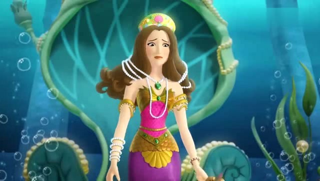 小公主苏菲亚:海怪抓住了人鱼公主,它为了得到人鱼公主的皇冠!