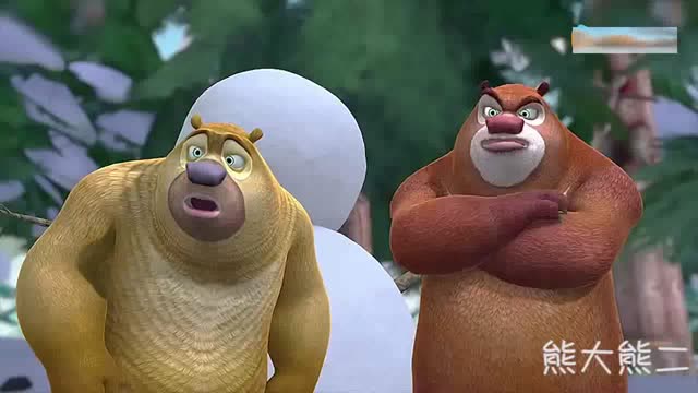 熊出没:熊大熊二帮助光头强学习,光头强真的能学下去吗?