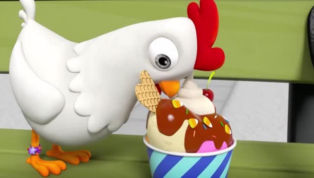 汪汪队立大功:谷薇市长和咕咕鸡被喷泉困在了塔顶上