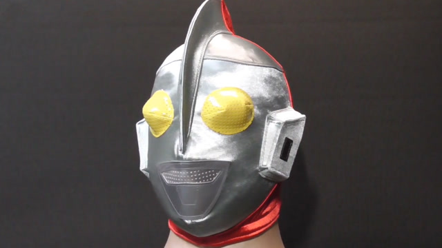 奥特曼自制手工头套实物展示