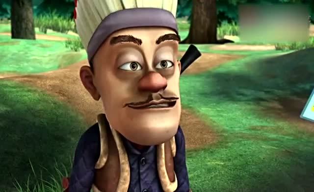 光头强扮"印第安人"熊大直接拿出杀手锏,这一波猝不及防