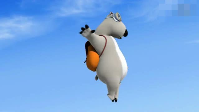 《倒霉熊》傻熊跳伞不成功一头扎进牛粪中