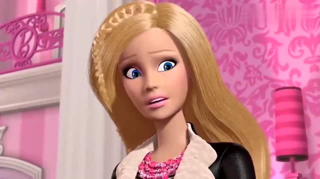 芭比:思佩把芭比和ken乘坐的飞机变小了