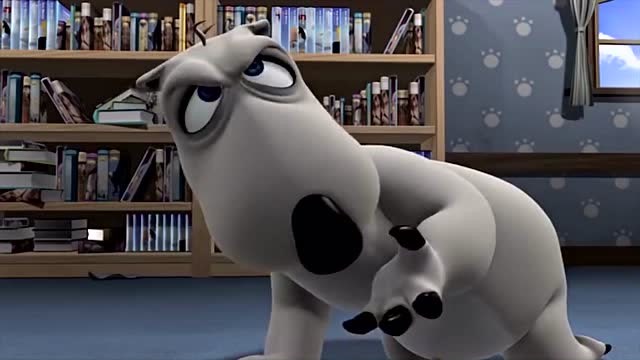 倒霉熊:小熊狂揍扫地机器人,结果机器人爆炸了!