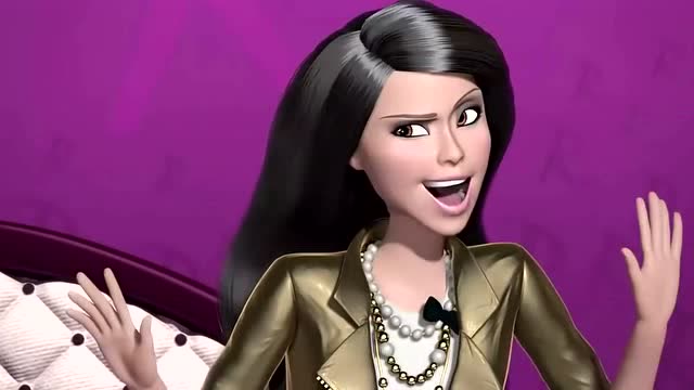 芭比之梦想豪宅:莱恩和raquelle想偷偷溜进芭比的豪宅