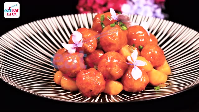 东方美食-包心荔枝肉