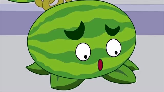 西瓜投手玉米投手大嘴花课外练习大嘴花吃上瘾吓走玉米投手