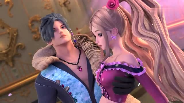 精灵梦叶罗丽 :灵公主去找金王子,荒石带莫纱陪同