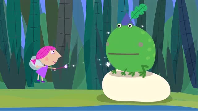 精灵班班被小薇变成小鸟了,还飞走了