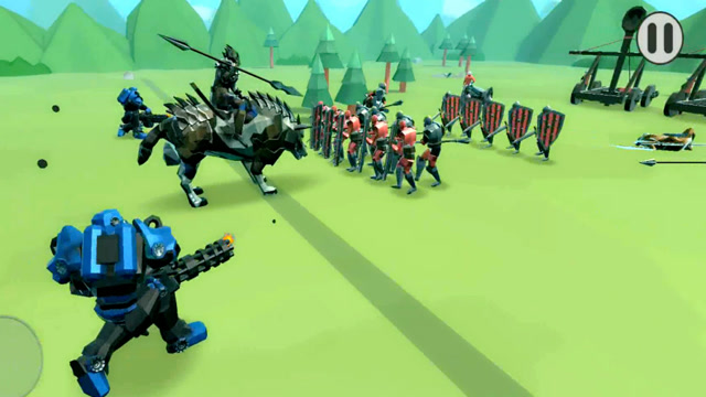 战争模拟器:重甲骑兵果然厉害,关键时刻还得靠他!