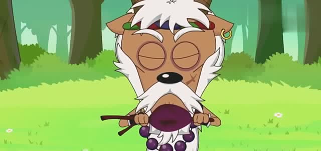 小刀给老刀羊烤红薯吃,不料被族长偷去,接着亮出"屠狼宝刀"