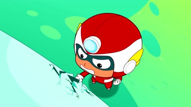 开心宝贝开心超人的铁拳好厉害呀