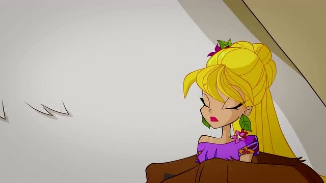 《魔法俏佳人》猴子带丝黛娜回家了,丝黛娜说猴子的家要好好收拾!