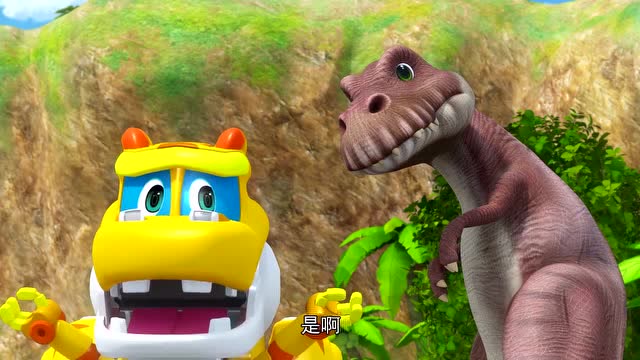 恐龙探险队:韦斯发现洛奇不见了,拜托大胡子博士四处寻找