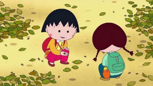 樱桃小丸子:小丸子跟好朋友在一起玩太开心了 吃饭都觉得香