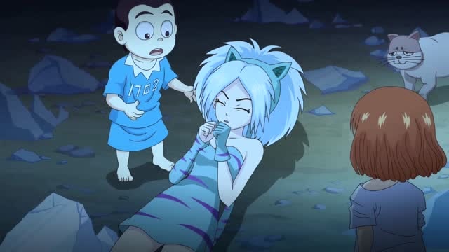 《乌龙院传奇》猫奴被水观音冰冻住了,谁可以救她出来啊