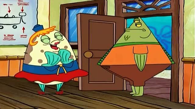 海绵宝宝:海绵宝宝迎来了位新同学比目鱼,她特别想揍别人一顿